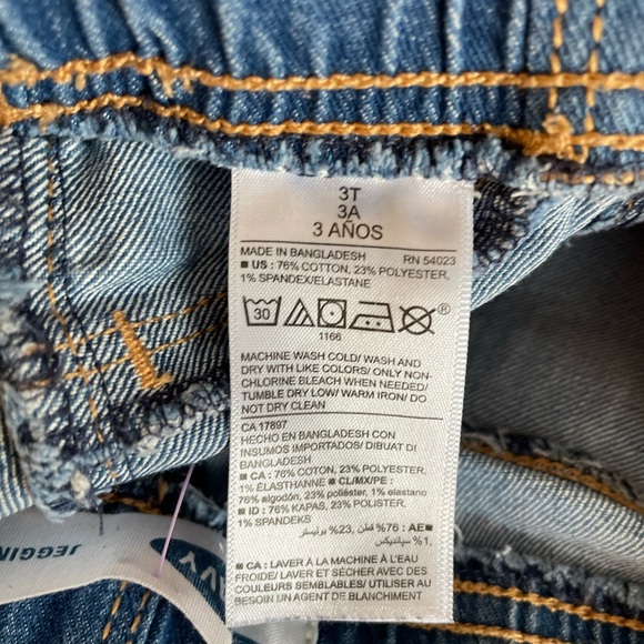 Old Navy Blue Toddler Slip On Jeggings - Size 3T - Picture 7 of 7